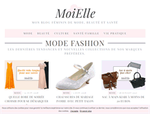 Tablet Screenshot of moielle.com